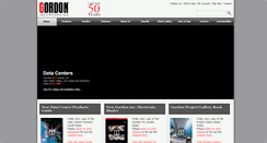 Desktop Screenshot of gordon-inc.com